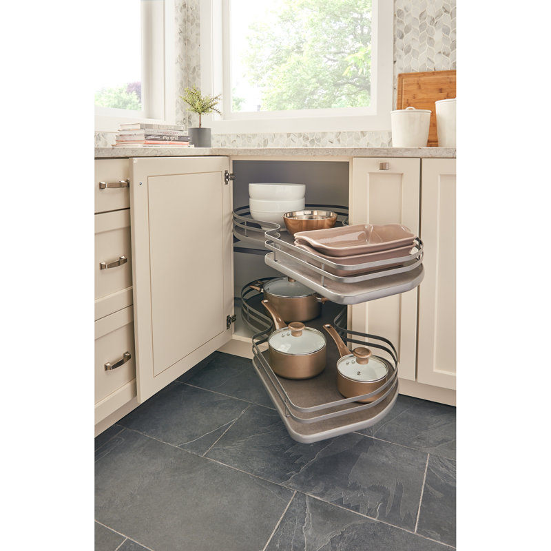 RevAShelf RightHanded 2 Tier Blind Corner Organizer